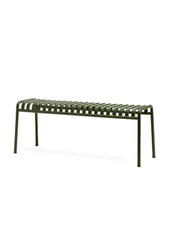 Palissade Bench, iron red fra Hay