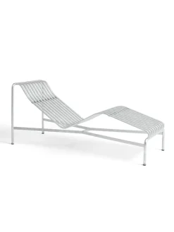 Palissade Chaise Longue, hot galvanised fra Hay