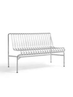 Palissade Dining Bench uden armlæn, hot galvanised fra Hay