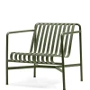 Palissade Lounge Chair Low, olive fra Hay
