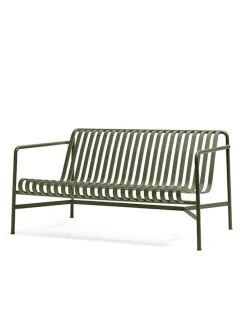 Palissade Lounge Sofa, hot galvanised fra Hay