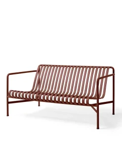 Palissade Lounge Sofa, iron red fra Hay
