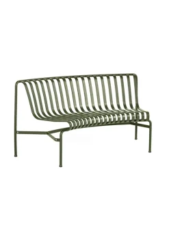 Palissade Park Dining Bench, in, iron red fra Hay