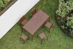 Palissade Stool, olive fra Hay