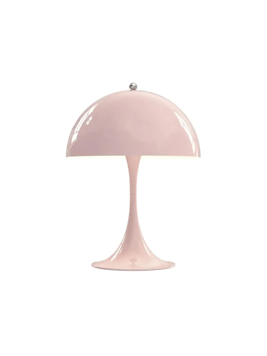 Panthella 250 bordlampe, pale rose af Verner Panton