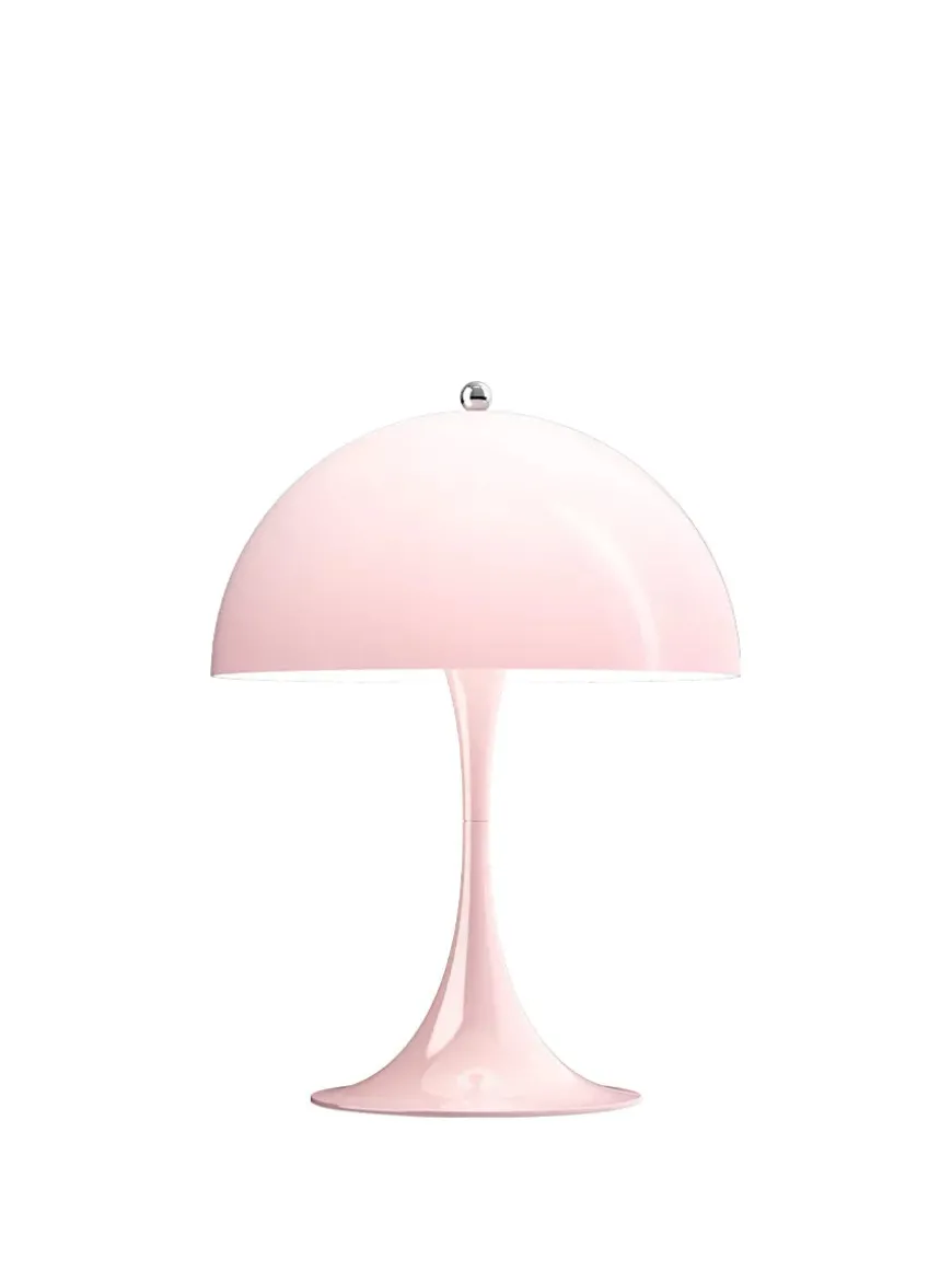 Panthella 250 bordlampe, pale rose af Verner Panton