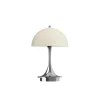 Panthella 160 Portable V3, chrome beige af Verner Panton