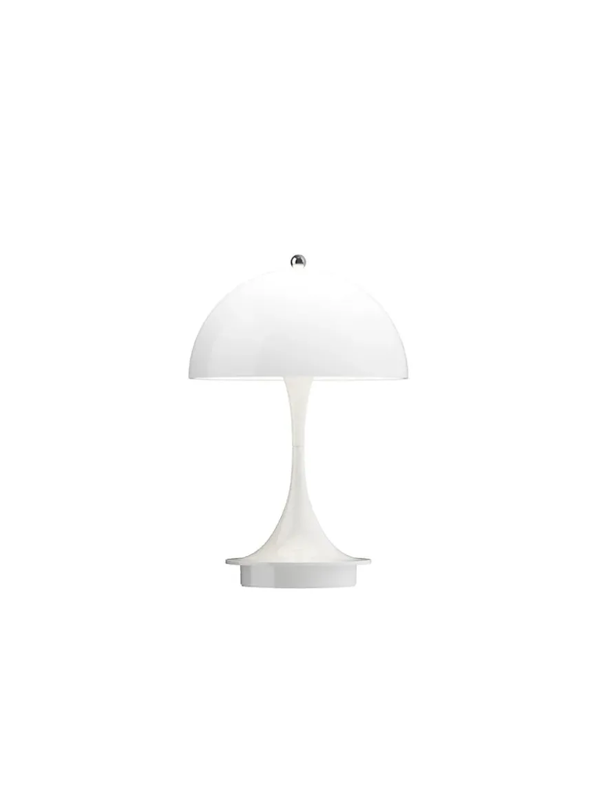 Panthella 160 Portable V3, opal pale rose af Verner Panton