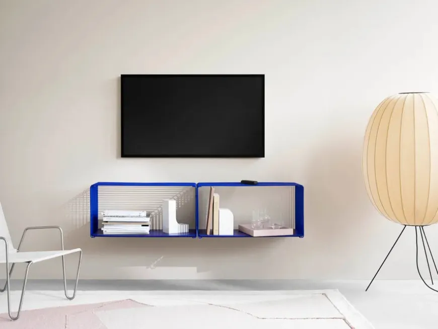 Panton Wire Extended D34,8, Black Red fra Montana