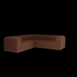 Paradigm 3-personers sofa med pouf venstre fra Montana