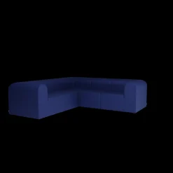 Paradigm 3-personers sofa med pouf venstre fra Montana