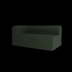 Paradigm 3-personers sofa med pouf venstre fra Montana
