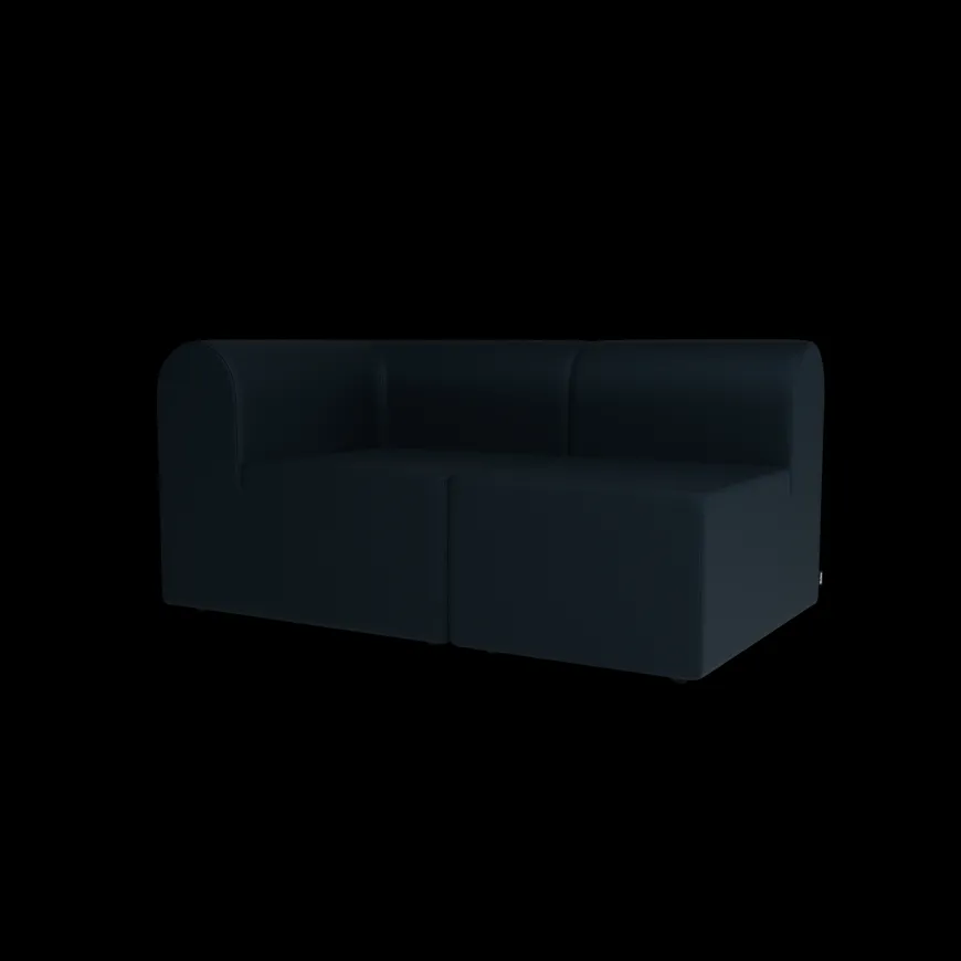 Paradigm 3-personers sofa med pouf venstre fra Montana
