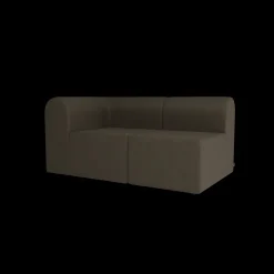 Paradigm 3-personers sofa med pouf venstre fra Montana
