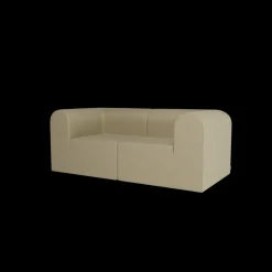 Paradigm 3-personers sofa med pouf venstre fra Montana
