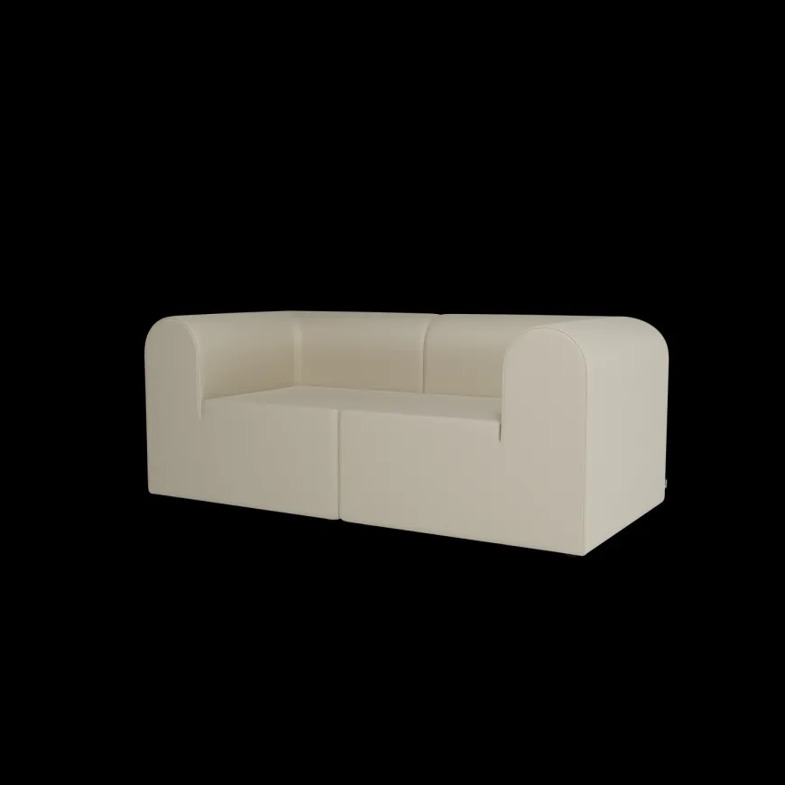 Paradigm 3-personers sofa med pouf venstre fra Montana