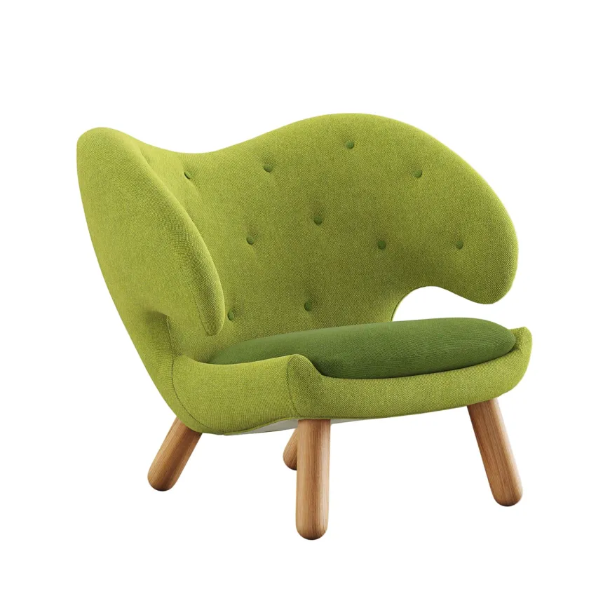 Pelikan stol, eg olie af Finn Juhl