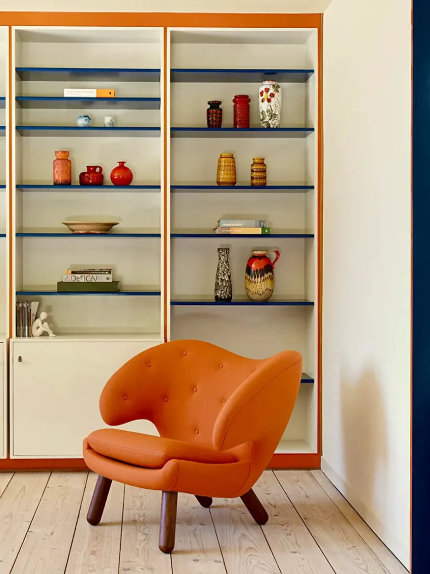 Pelikan stol, eg olie af Finn Juhl