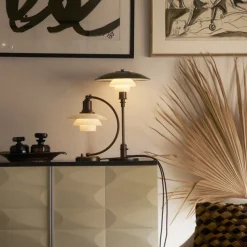 PH 3/2 Bordlampe, Aged Brass fra Louis Poulsen