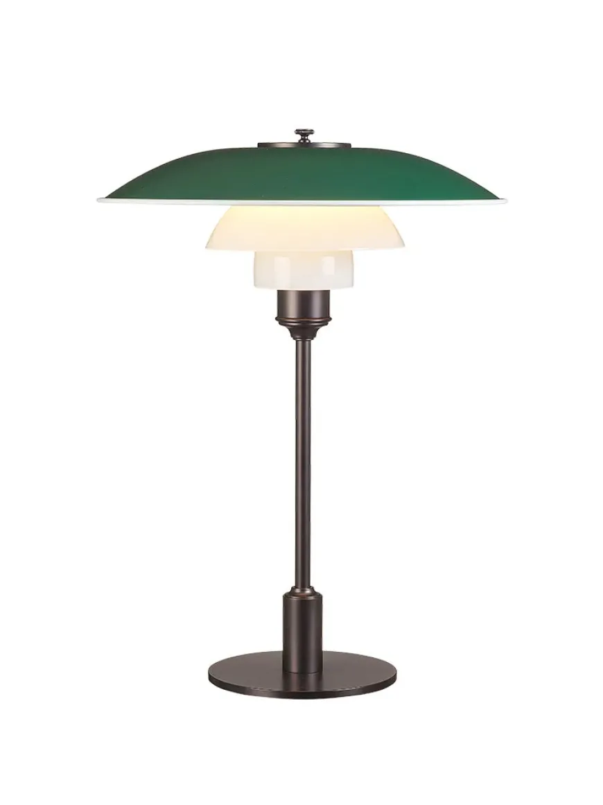 PH 3½-2½ Bordlampe, gul af Poul Henningsen
