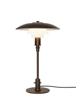 PH 3/2 Bordlampe, sort metalliseret fra Louis Poulsen