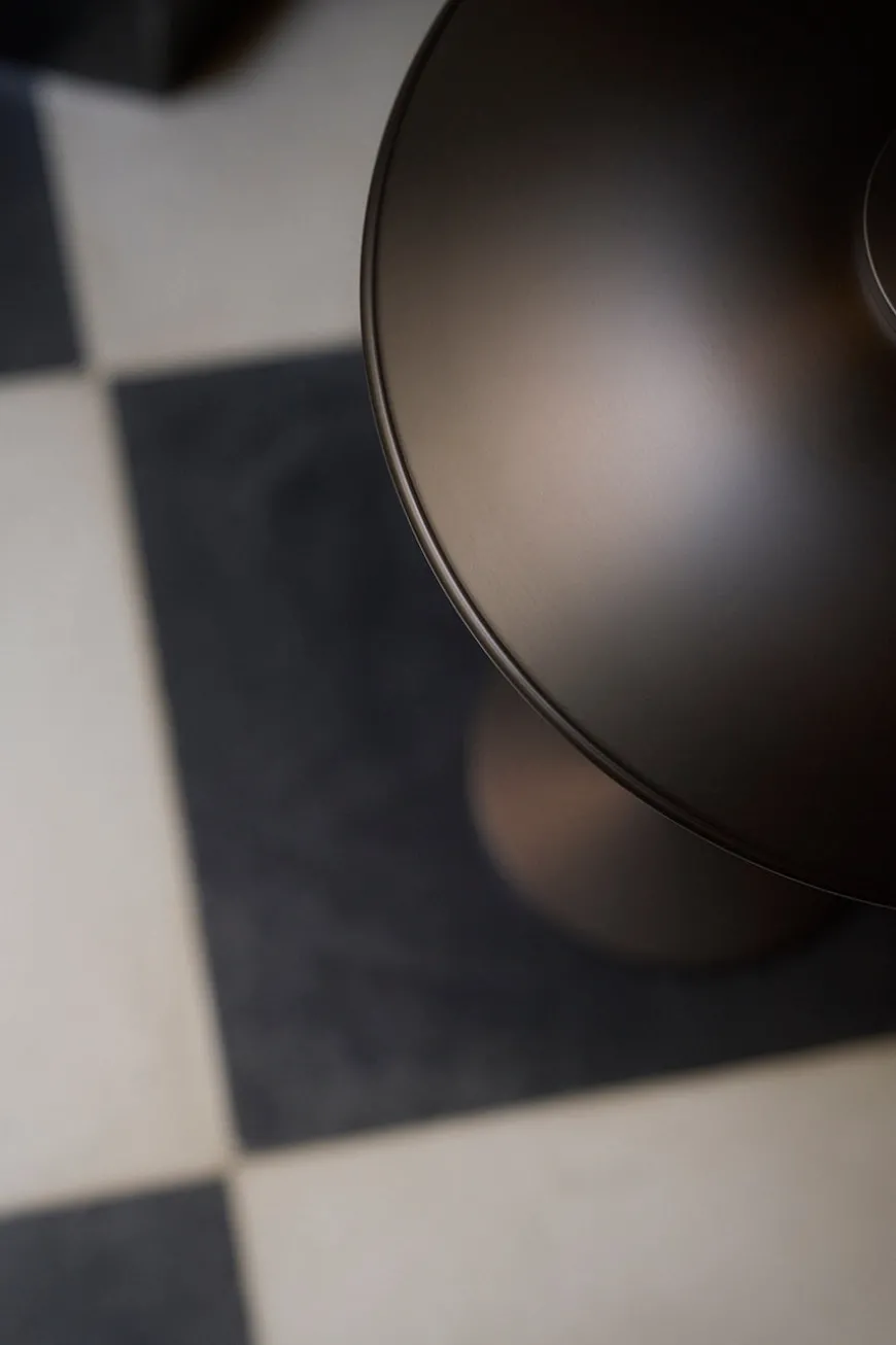 PH 3/2 Bordlampe, sort metalliseret fra Louis Poulsen