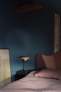 PH 3/2 Bordlampe, sort metalliseret fra Louis Poulsen