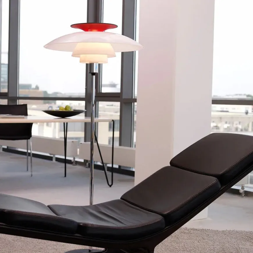 PH 80 gulvlampe, sort fra Louis Poulsen