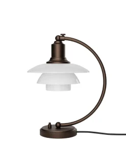 PH 2/2 Luna Bordlampe, Aged Brass fra Louis Poulsen