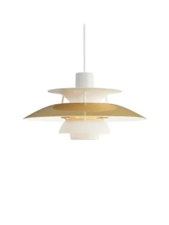 PH 5 Mini Pendant, Monochrome Dusty Indigo af Poul Henningsen