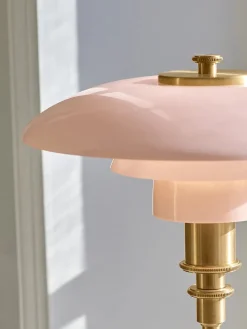 PH 2/1 Pale Rose Bordlampe fra Louis Poulsen