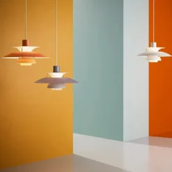 PH 5 Pendant, Monochrome Burgundy af Poul Henningsen