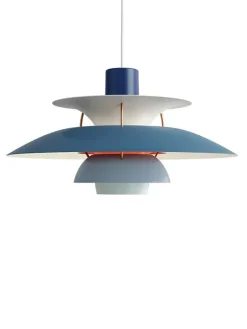 PH 5 Pendant, Monochrome Burgundy af Poul Henningsen