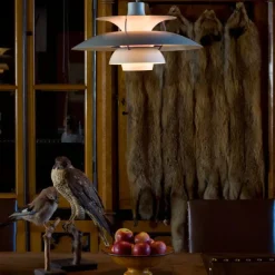 PH 5 Pendant, Monochrome Dusty Indigo af Poul Henningsen