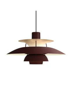 PH 5 Pendant, Monochrome Dusty Indigo af Poul Henningsen