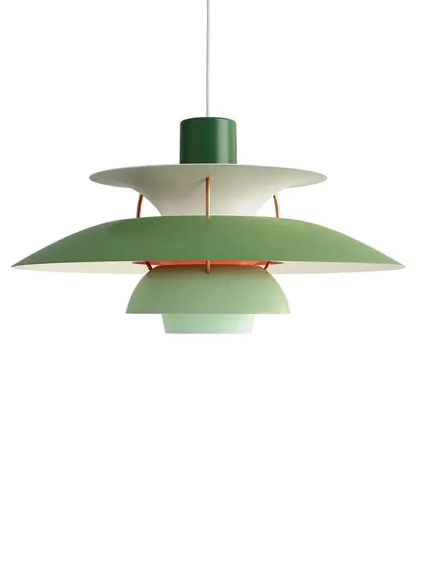PH 5 Pendant, Monochrome Dusty Indigo af Poul Henningsen