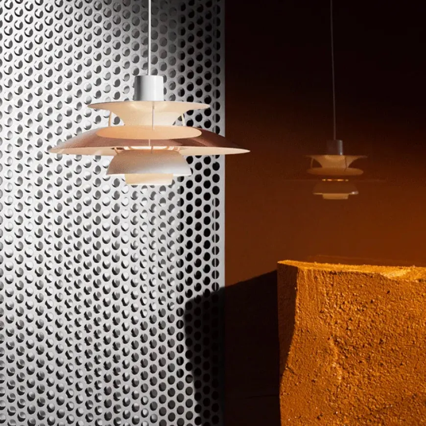 PH 5 Pendant, Monochrome Pale Pewter af Poul Henningsen