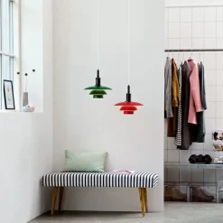 PH 3½-3 Pendel, hvid af Poul Henningsen