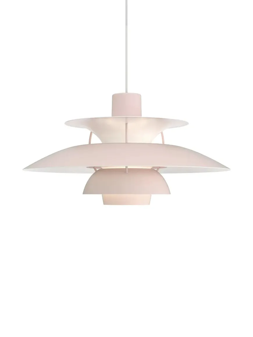 PH 5 pendel, Monokrom Pale Rose af Poul Henningsen