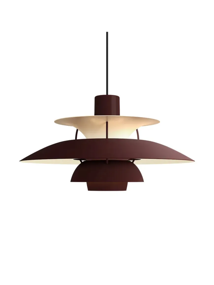 PH 5 pendel, Pastel Blue Rose Peach af Poul Henningsen