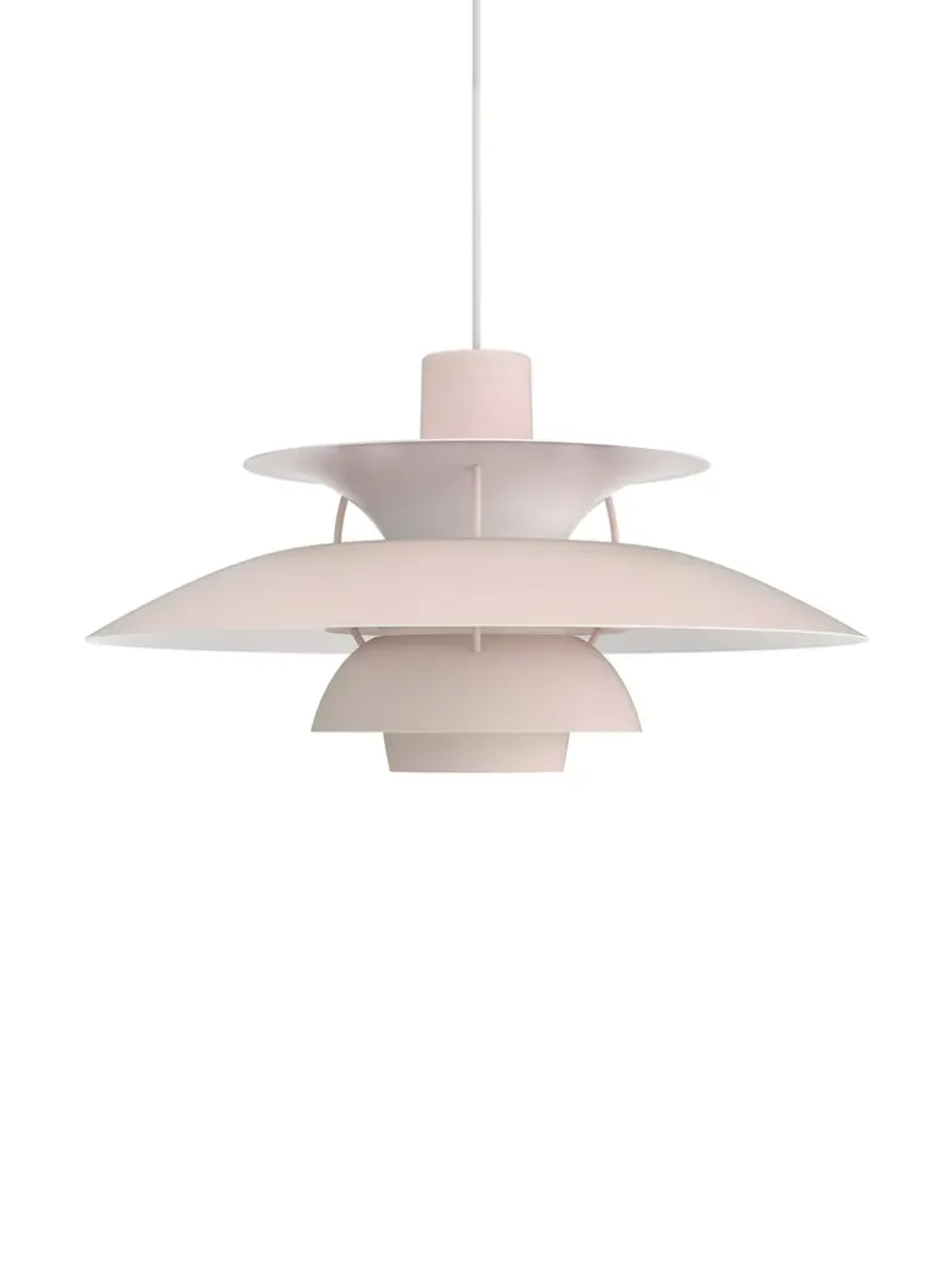 PH 5 pendel, Pastel Blue Rose Peach af Poul Henningsen