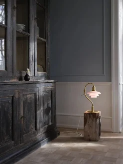 PH 2/2 Question Mark Pale Rose Bordlampe fra Louis Poulsen