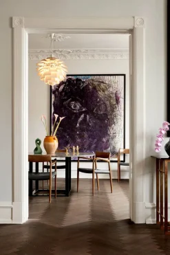 PH Artichoke i Sandblæst Glas fra Louis Poulsen