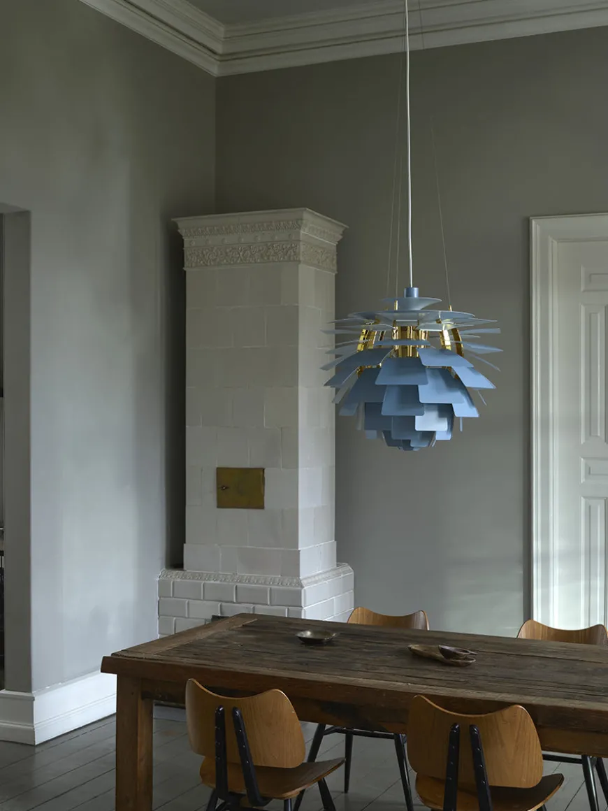 PH Artichoke Soft White/Brass fra Louis Poulsen