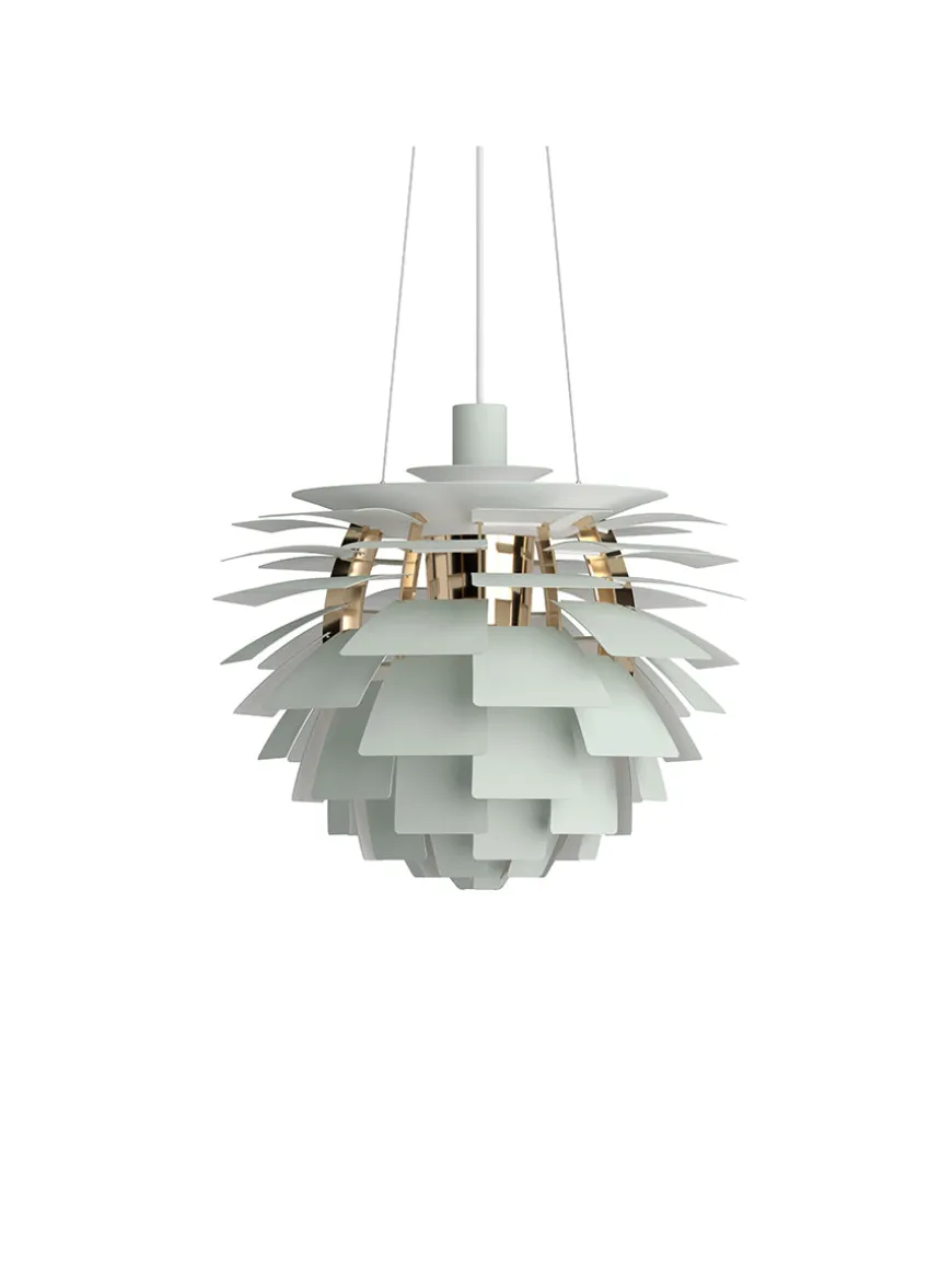 PH Artichoke Soft White/Brass fra Louis Poulsen