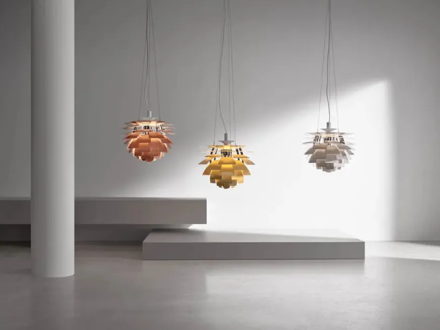 PH Artichoke Soft White/Brass fra Louis Poulsen