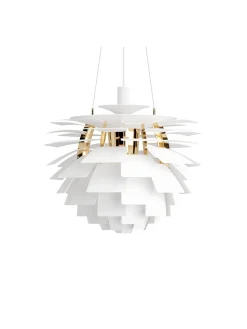 PH Artichoke Soft White/Brass fra Louis Poulsen