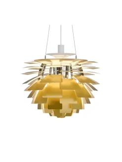 PH Artichoke Soft White/Brass fra Louis Poulsen