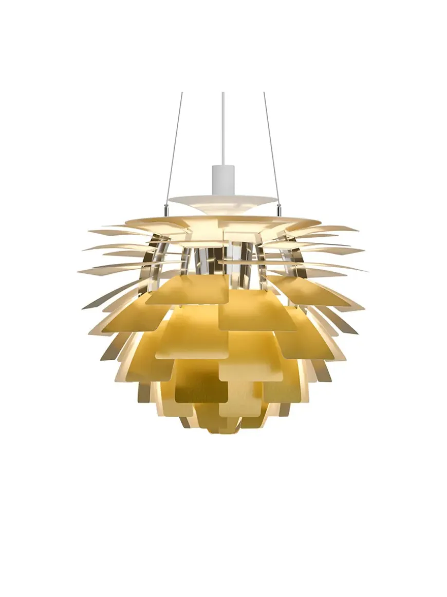 PH Artichoke Soft White/Brass fra Louis Poulsen