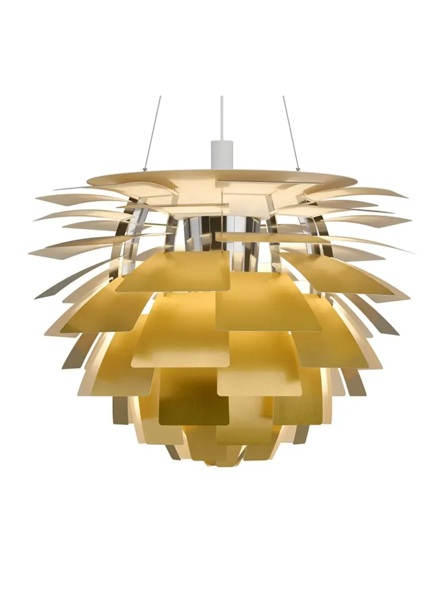 PH Artichoke Soft White/Brass fra Louis Poulsen